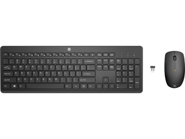 Tipkovnica i miš Bežična HP 230 Wireless Keyboard + miš Combo crna P/N: 18H24AA