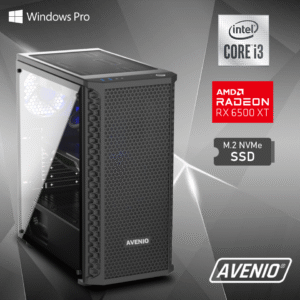 Avenio TopGamerXT Intel Core i3 10100F 3.60GHz 16GB 512GB NVMe SSD W10P AMD Radeon 6500 XT 4GB GDDR6 P/N: 02242005