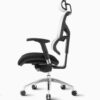 Ergonomski uredski stolac SMART 04 Siva leđa/crno sjedalo boja