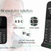 MEANIT SENIOR IV MOBILNI TELEFON, 2.31", CRNI, MGSM88