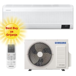 Samsung Klima Uređaj Ar09Txeaawkneu - Optimiziran Za Grijanje