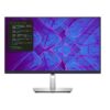 Monitor Dell P2723QE, 27" 4K, IPS, 60Hz 5ms, HDMI, DP, USB, LAN, Pivot, Srebrno / Crni