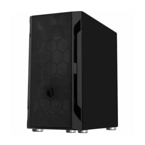 Kućište Silverstone H1M, mATX, Bez napajanja, Prozirna stranica, Crna, SST-FAH1MB-G