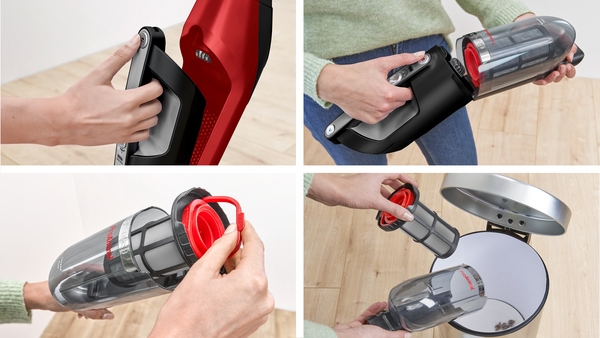 Bosch BBH3ZOO28 Serija 4, Bežični štapni usisavač, Flexxo Gen2 28Vmax ProAnimal, Crvena