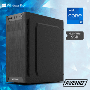 Avenio ProOffice Intel Core i7 12700 2.10GHz 16GB 1TB NVMe SSD DVDRW WiFi Bluetooth W10P Intel UHD Graphics 770 P/N: 02242139