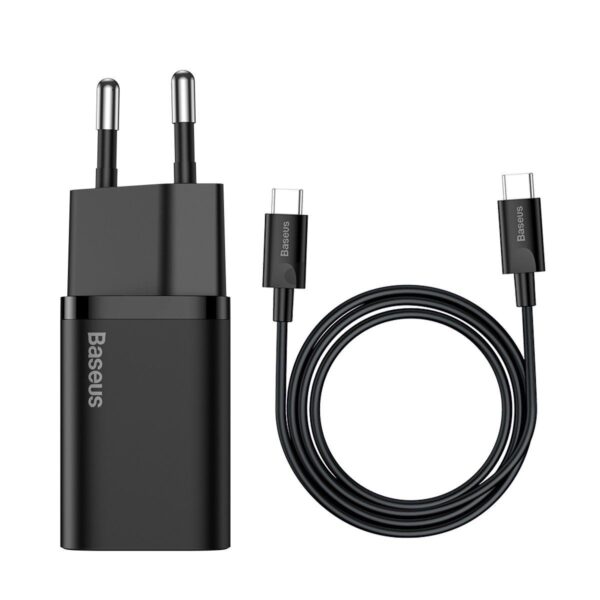 25945-2965_PastedPicture_2023_08_22_1549.jpg Univerzalni punjač Baseus Super Si 1C 25W + USB C kabel 1m crni, TZCCSUP-L01