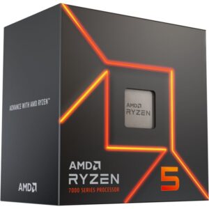 Procesor AMD Ryzen 5 7600, 6C/12T, 3.80GHz/5.10GHz, 32MB, Socket AM5, 100-100001015BOX