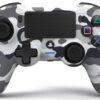 Gamepad Nacon Asymmetric Gray Camo, Wireless, PS4,3665962010107