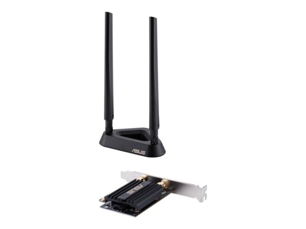 26641-2965_PastedPicture_2023_10_13_0846.jpg Asus PCE-AX58BT, AX3000 Dual Band PCI-E Wi-Fi 6 Adapter, Bluetooth 5.0, Mrežna kartica