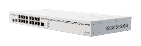27701-2965_ccr2004.png MikroTik Cloud Core Router CCR2004-16G-2S+, 16×G-LAN, 2×SFP+, 1U rackmount, Dual PSU, RouterOS L6