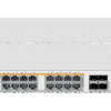 MikroTik Cloud Router Switch CRS328-24P-4S+RM, 512MB RAM, 24×G-LAN (all PoE-out), 4xSFP+, RouterOS L5/SwitchOS (dual boot), 1U rackmount, 500W PSU