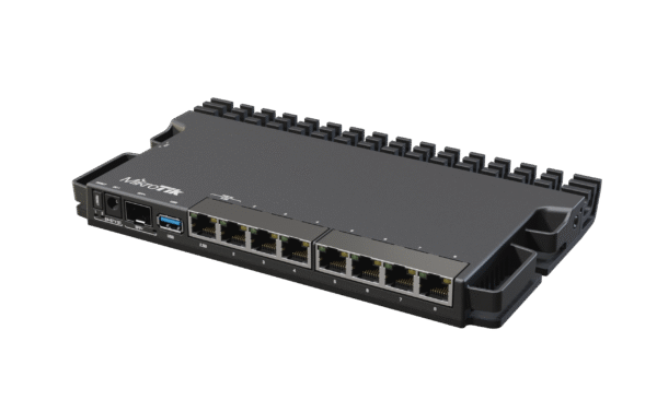 28390-2965_RB5009UG201.png Mikrotik RB5009UG+S+IN, Router heavy-duty, 1GB DDR4 RAM, 1GB NAND, 1×2.5 G-LAN, 7× G-LAN, 1×SFP+, RouterOS L5