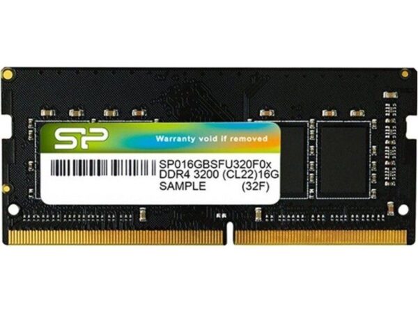 Memorija za laptope, 16GB (1x 16GB) DDR4 3200 MT/s, Silicon Power, CL22, SP016GBSFU320X02