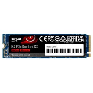 SSD 1TB Silicon Power UD85 M.2 PCIe Gen4x4 NVMe 3600/2800 MB/s, SP01KGBP44UD8505
