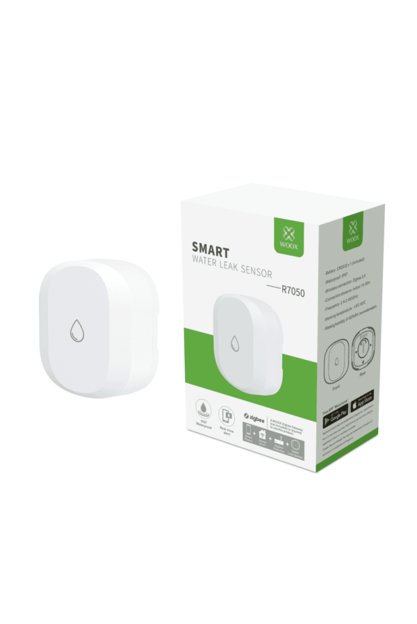 28962-2965_woox-r7050-smart-water-leak-sensor-p51-753_image.png Woox ZigBee Smart Wi-Fi senzor curenja vode, WooxHome app, Alexa & Google Assistant