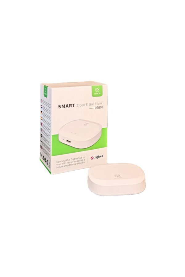 28974-2965_woox-r7070-smart-wireless-gateway-p40-555_image.jpg Woox ZigBee Smart Wi-Fi gateway, WooxHome app, Alexa & Google Assistant