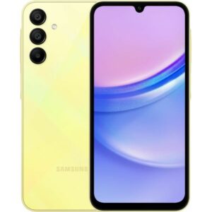 Samsung Galaxy A15, 6.5", 4GB/128GB, Android 14, Žuti, SM-A155FZYDEUE