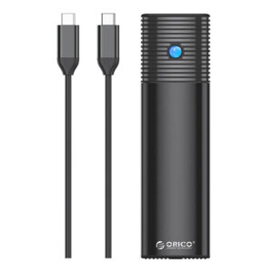 Orico Eksterno kućište za M.2 SATA / NVMe B&M-Key, USB-C, crno (ORICO-PWDM2-G2-BK-EP)