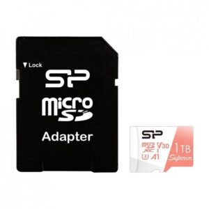 Memorija SD Micro Card 1TB Silicon Power Class 10 UHS-I U3 V30 Superior + adapter SD P/N: SP001TBSTXDV3V20SP