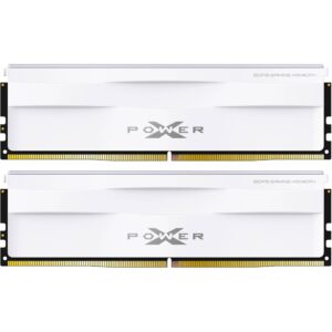 Memorija za PC, 32GB (2x 16GB) DDR5 6000 MT/s, Silicon Power XPOWER Zenith, CL30, White, SP032GXLWU60AFDH