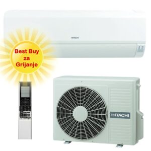 Hitachi Klima Uređaj Rak-35Rpe/Rac-35Wpe - Optimiziran Za Grijan