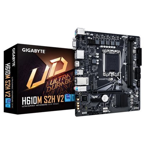 Matična Ploča Gigabyte H610M S2H V2, DDR5, Socket 1700,mATX, H610M S2H V2