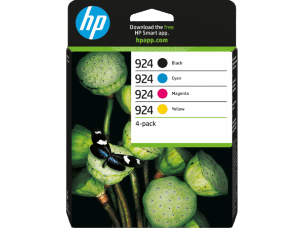 Tinta HP 924 CMYK 4-Pack P/N: 6C3Z1NE