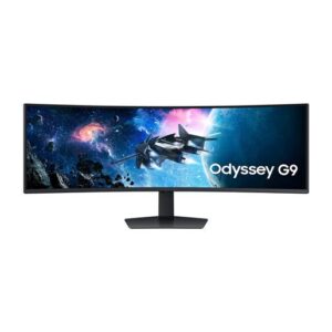 Monitor Samsung Odyssey G9 G95C, 49" DQHD, VA, 240Hz 1ms, DP, HDMI, AMD FreeSync, Zakrivljen, Crna, LS49CG950EUXEN