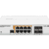 Mikrotik Cloud Router Switch CRS112-8P-4S-IN, 128MB RAM, 8×G-LAN PoE-out, 4×SFP, RouterOS L5