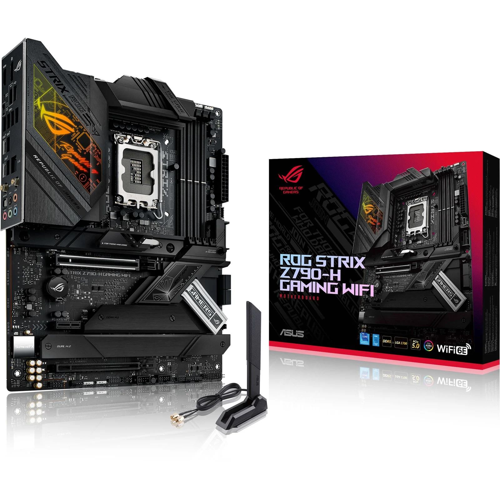 Matična Ploča Asus STRIX Z790-H GAMING WIFI, Intel Z790, LGA 1700, ATX, DDR5, 90MB1E10-M0EAY0