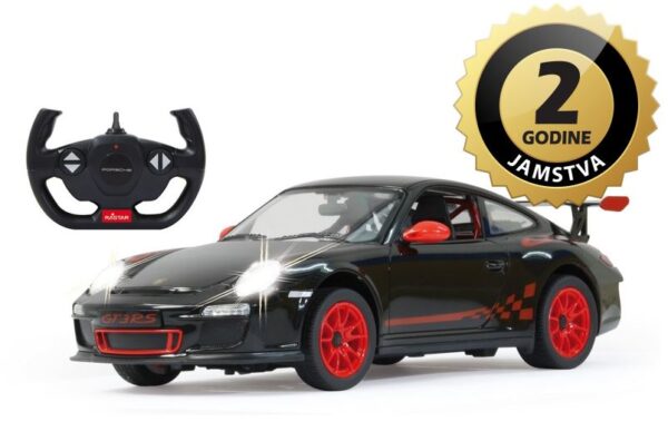 Jamara auto na daljinsko upravljanje DELUX Porsche GT3 RS, crni 1:24
