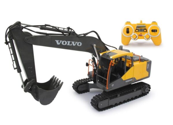 Jamara bager na daljinsko upravljanje Volvo EC160E, žuti 1:16