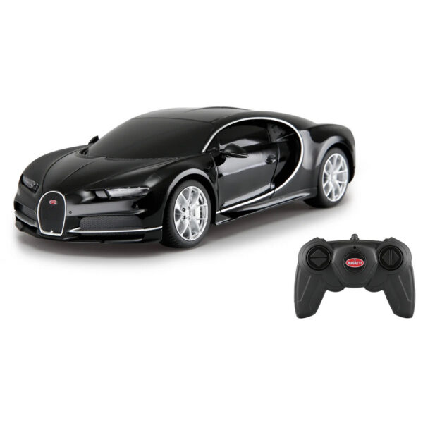 Jamara auto na daljinsko upravljanje DELUX Bugatti Chiron, crni 1:24