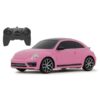 Jamara auto na daljinsko upravljanje DELUX VW Beatle - Buba, rozi 1:24
