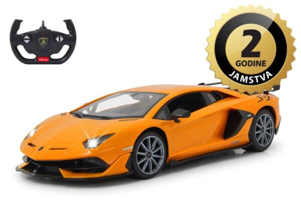 Jamara auto na daljinsko upravljanje Lamborghini Aventador SVJ, narančasti 1:14