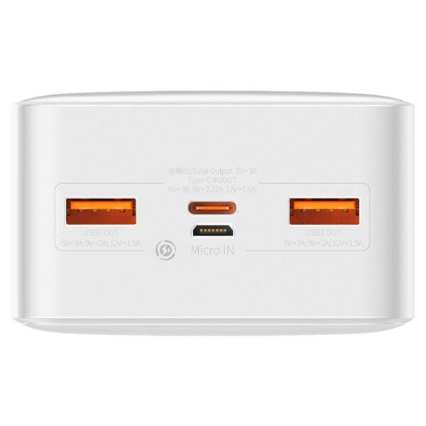 32448-2965_PastedPicture_2024_07_12_0858.jpg PowerBank Baseus Bipow 30.000 mAh, 20W, 2x USB, 1x MicroUSB input, 1x USB C (out, in) bijeli