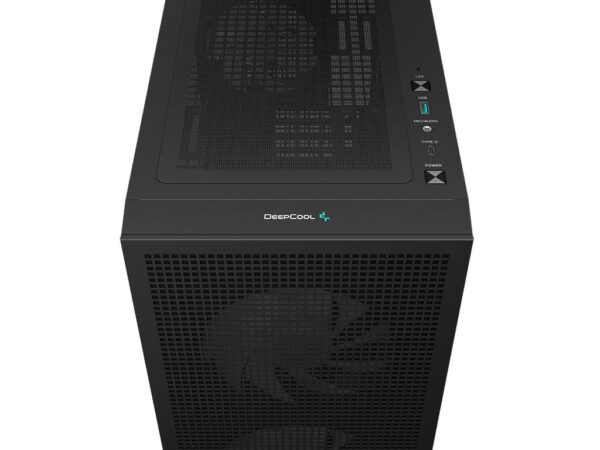 Kućište DeepCool CH360 Digital, mATX, Bez napajanja, Kaljeno staklo, RGB, Crna, R-CH360-BKAPE3D-G-1