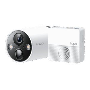TP Link Tapo C420 Smart sigurnosna kamera, unutarnja/vanjska, 2K QHD (2560×1440px), punjiva baterija 6700mAh Lithium-ion + Tapo H200 hub