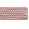 Tipkovnica i miš Žična Logitech Pebble 2 Bluetooth Keyboard Combo - TONAL ROSE