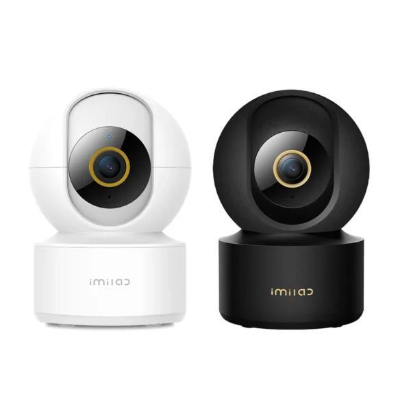 33137-2965_C22_1.webp Imilab C22 Smart WiFi 6 sigurnosna kamera, unutarnja, 3K, 5MP, Color Night Vision, IR, Mi Home/Xiaomi, Alexa & Google Assistant, crna (bez adaptera)