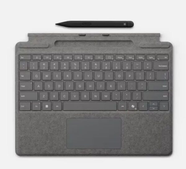 Microsoft tipkovnica Pro keyboard + Slim Pen za Surface Pro 8/9/11 Platinum, 8X6-00236