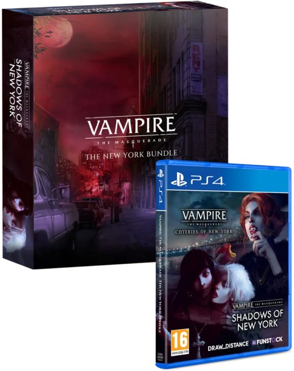 PS4 igra Vampire: The Masquerade - Coteries of New York + Shadows of New York - Collectors Edition -  Preorder