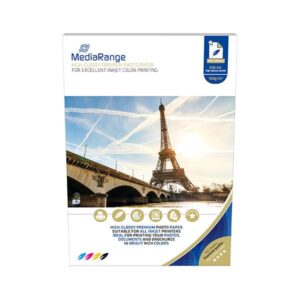 MediaRange FOTO PAPIR A4 100kom 160g SJAJNI za InkJet pisače , MRINK105