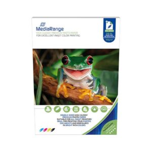 MediaRange FOTO PAPIR A4 50kom 160g SJAJNI DUAL za InkJet pisače , MRINK108
