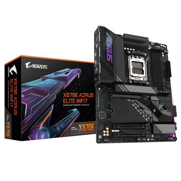 33701-2965_X870E20AORUS20ELITE20WIFI7-01.png Matična Ploča Gigabyte X870 AORUS ELITE WiFi 7, AMD X870, AM5, ATX, DDR5