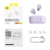 Slušalice bežične Baseus Bowie E18 TWS, ljubičaste, A00023800533-00