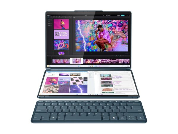33909-2965_PastedPicture_2024_10_15_1044.jpg Lenovo Yoga Book 9, 83FF002TRM, 2x 13.3" 2.8K WQXGA+ OLED TouchScreen, Intel Core Ultra 7 155U, 32GB, 1TB SSD, W11P, Intel Graphics