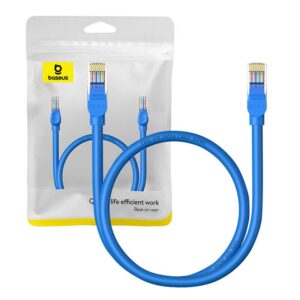 Kabel UTP CAT 6 0.5m Baseus plavi, B00133204311-00