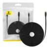 Kabel UTP CAT 6 flat 30m Baseus crni, B00133205111-02