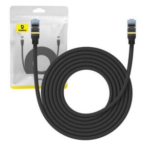 Kabel UTP CAT 7 5m Baseus crni, B0013320B111-05